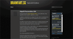 Desktop Screenshot of brainfart.sg